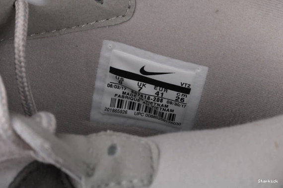 Champ '07 x Grey Reigning Force Mid Light 1 807618-208 Black Air Nike 1109